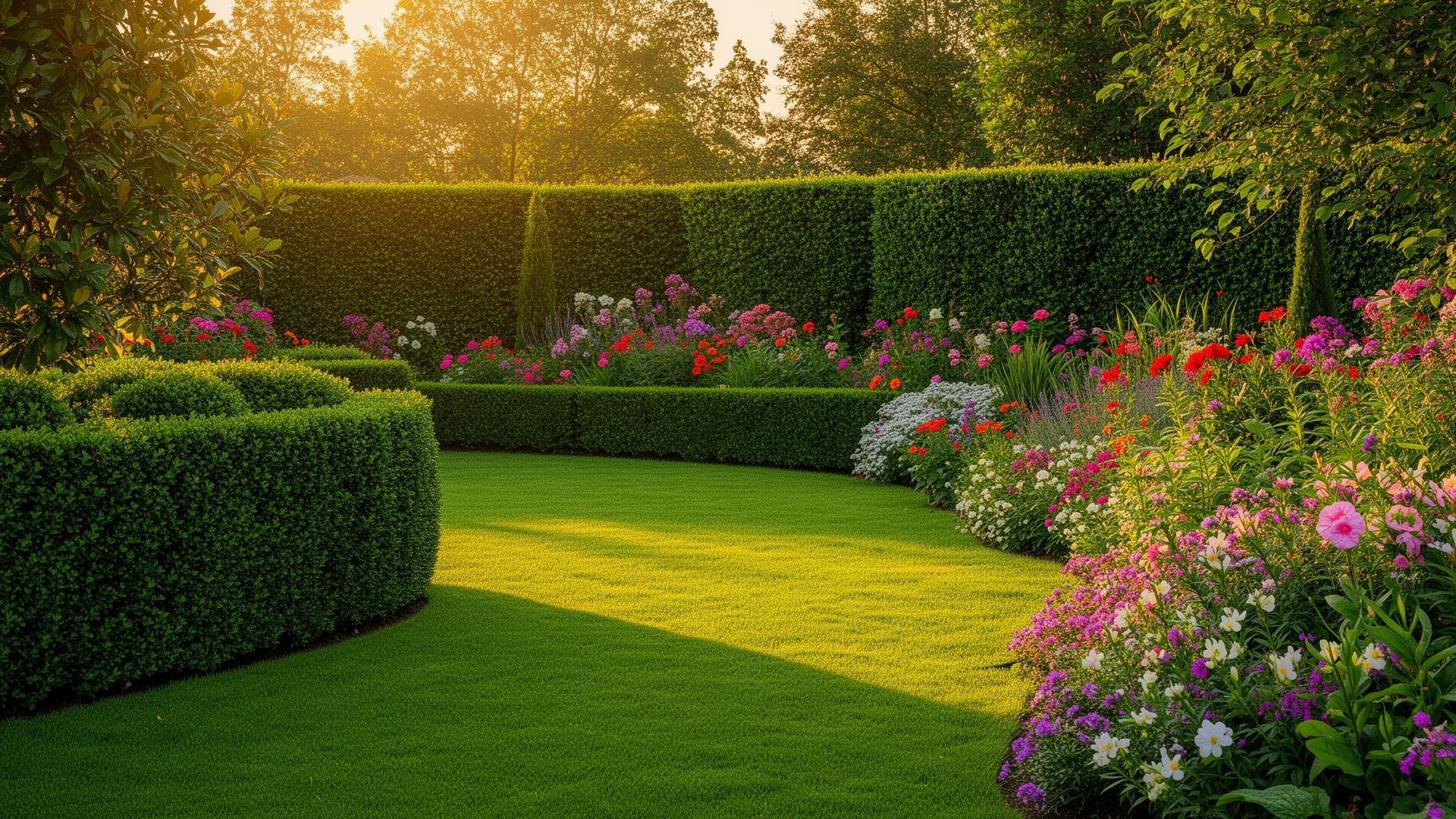 Beautiful garden landscape maintained by Rob Gardening and Maintenance